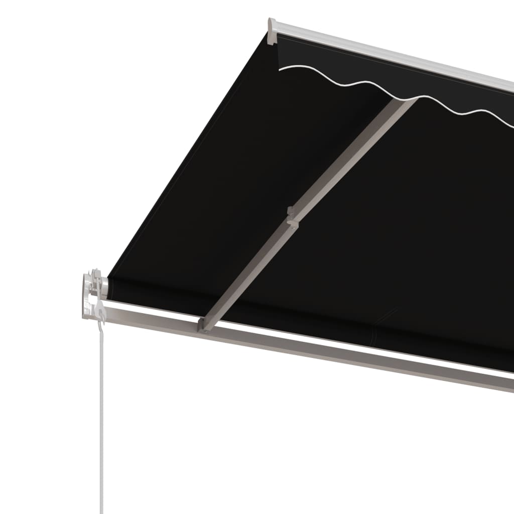 Markise Automatisch Einziehbar 500x350 cm Anthrazit