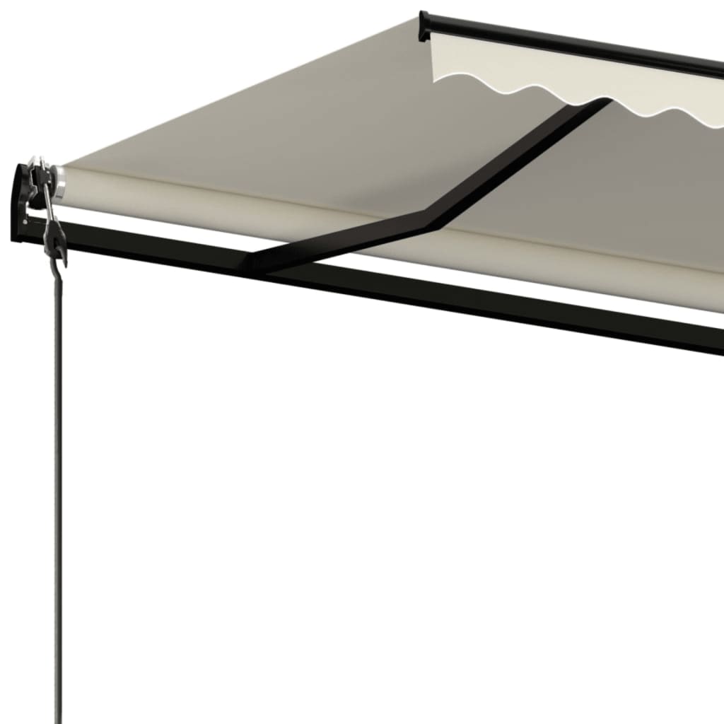 Markise Automatisch Einziehbar 400x350 cm Creme