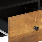 Markise Automatisch Einziehbar 500x350 cm Gelb und Weiß