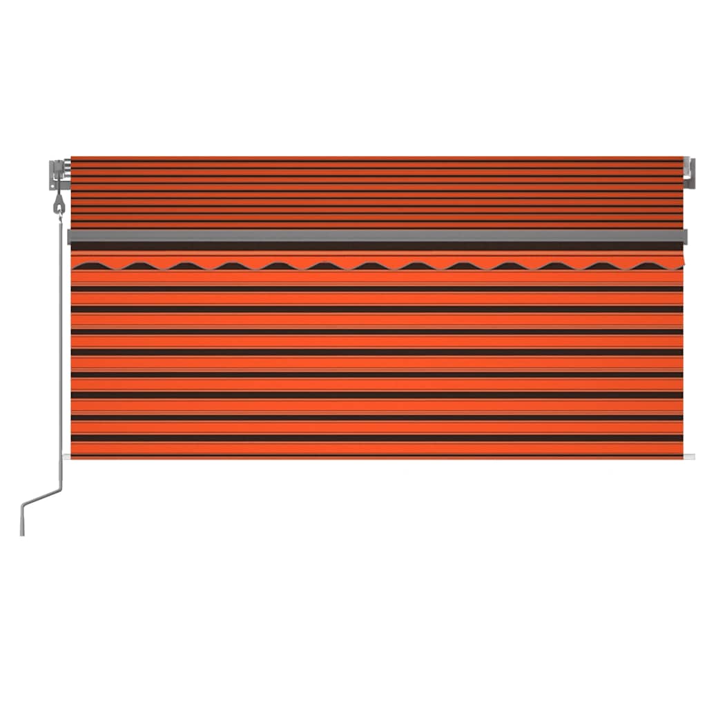 Markise Automatisch mit Rollo LED Windsensor 3,5x2,5m