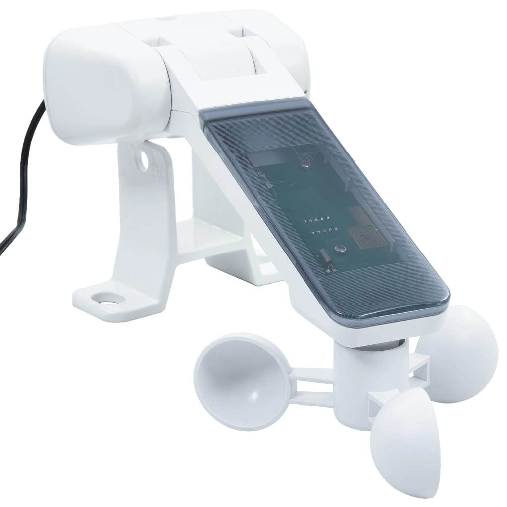 Markise Automatisch mit Rollo LED Windsensor 4x3 m Orange Braun