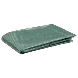 vidaXL Ersatzabdeckung für Gewächshaus (0,5 m²) 50x100x190 cm Grün