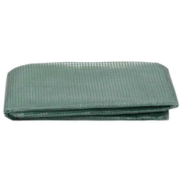vidaXL Ersatzabdeckung für Gewächshaus (0,5 m²) 50x100x190 cm Grün