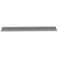 Wandregale 4 Stk. Grau 115x9x3 cm