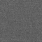 Relaxsessel mit Hocker Dunkelgrau Stoff