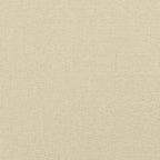Schaukelsessel mit Hocker Creme Stoff