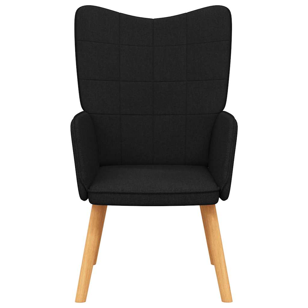 Relaxsessel Schwarz Stoff