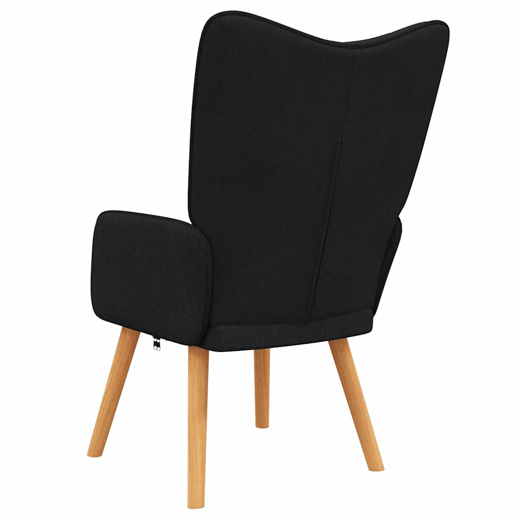 Relaxsessel Schwarz Stoff