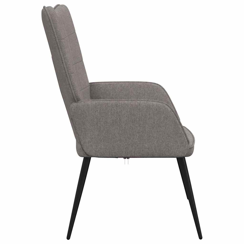 Relaxsessel Taupe Stoff