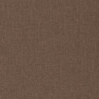 Relaxsessel mit Hocker Braun Stoff