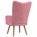 Relaxsessel Rosa Samt