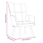 Relaxsessel Braun Samt
