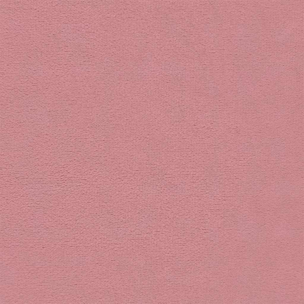 Relaxsessel mit Hocker Rosa Samt
