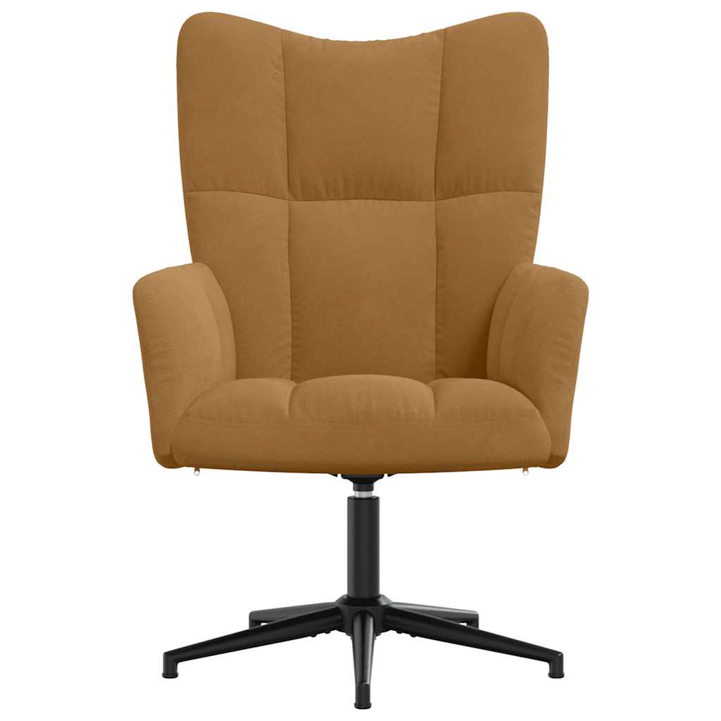 Relaxsessel Braun Samt