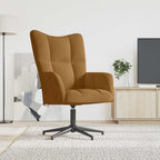 Relaxsessel Braun Samt