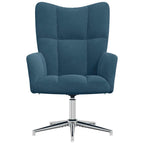 Relaxsessel Blau Samt