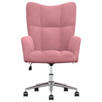 Relaxsessel Rosa Samt