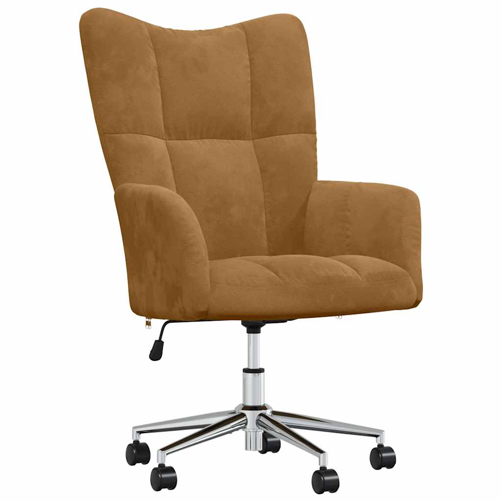 Relaxsessel Braun Samt