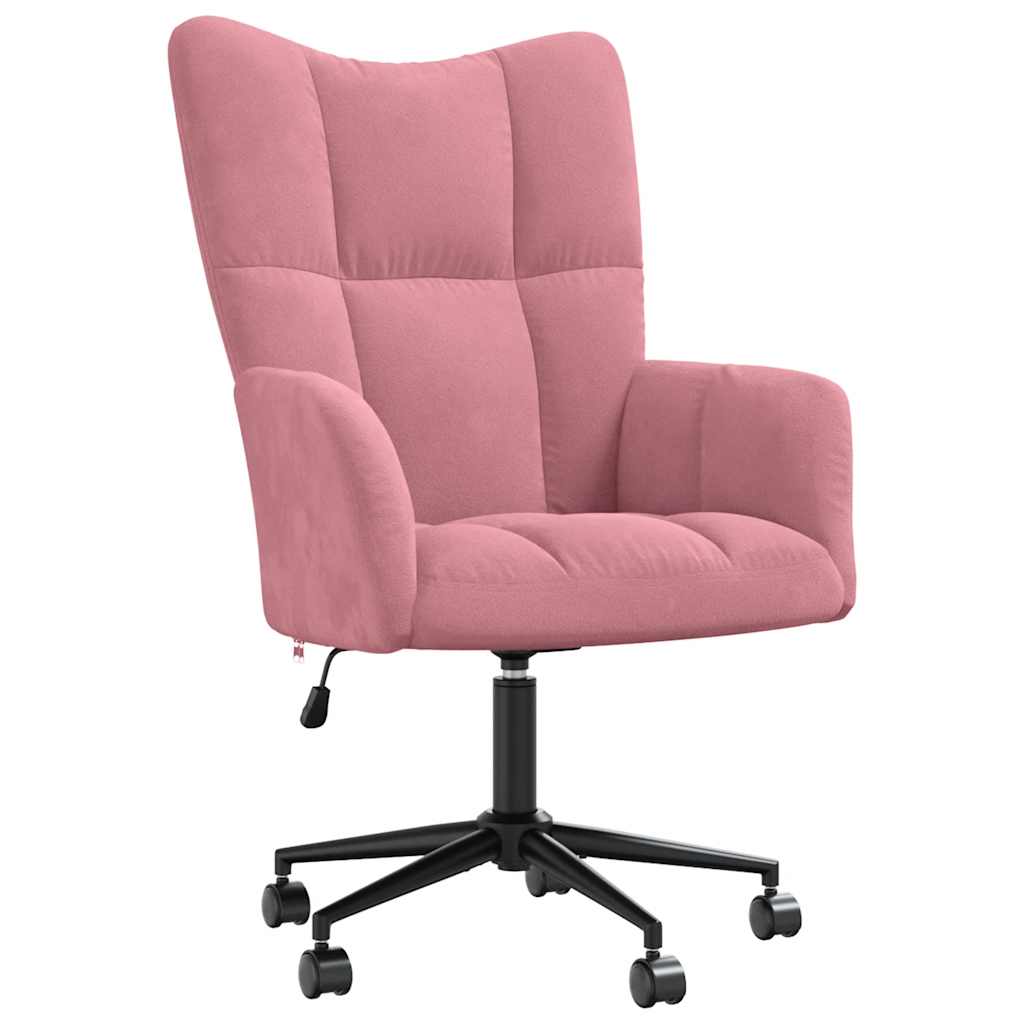 Relaxsessel Rosa Samt