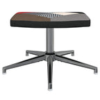 Relaxsessel mit Hocker Patchwork Stoff