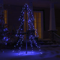 Weihnachtsbaum in Kegelform 160 LEDs Indoor & Outdoor 78x120 cm