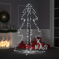 Weihnachtsbaum in Kegelform 200 LEDs Indoor Outdoor 98x150 cm