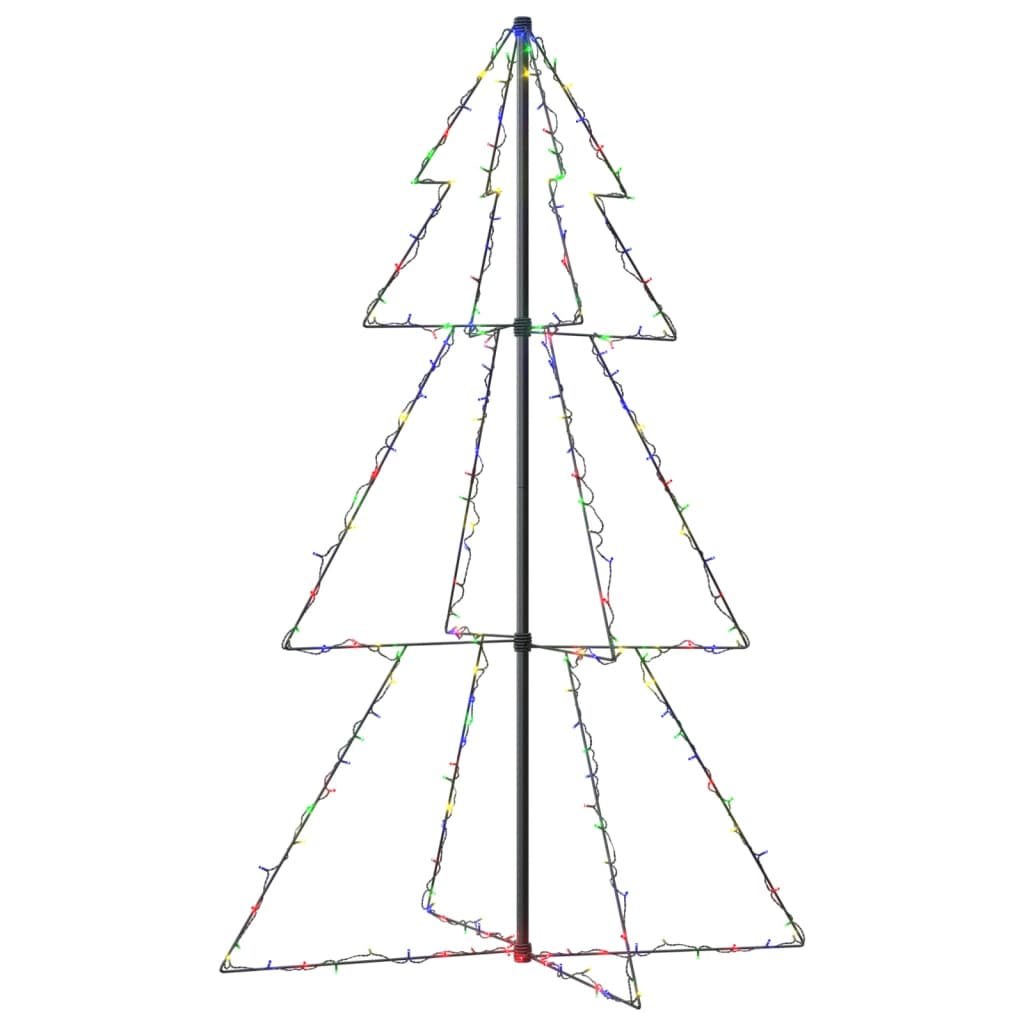 Weihnachtsbaum in Kegelform 200 LEDs Indoor Outdoor 98x150 cm