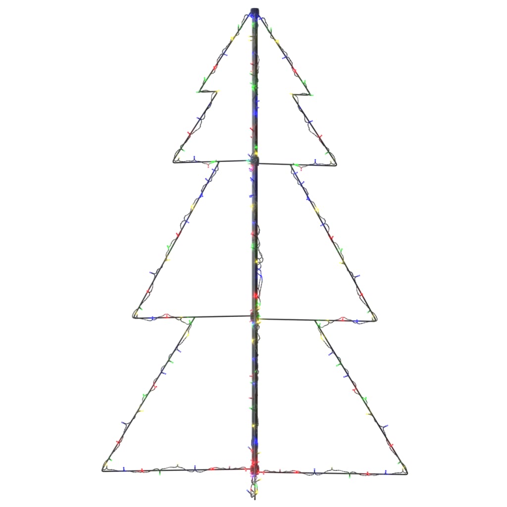 Weihnachtsbaum in Kegelform 200 LEDs Indoor Outdoor 98x150 cm