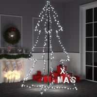 Weihnachtsbaum in Kegelform 240 LEDs Indoor Outdoor 118x180 cm