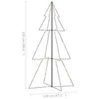 Weihnachtsbaum in Kegelform 300 LEDs Indoor & Outdoor 120x220cm