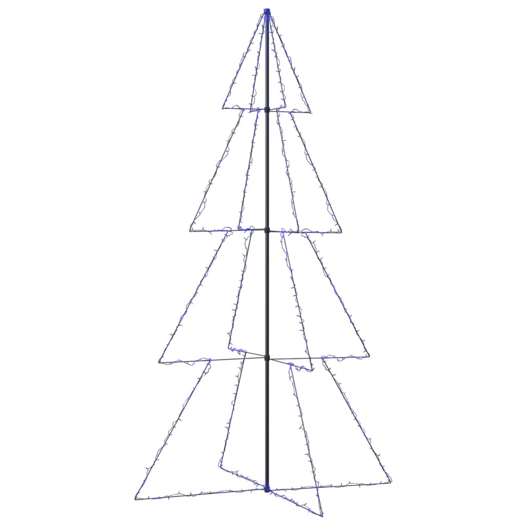 Weihnachtsbaum in Kegelform 360 LEDs Indoor Outdoor 143x250 cm