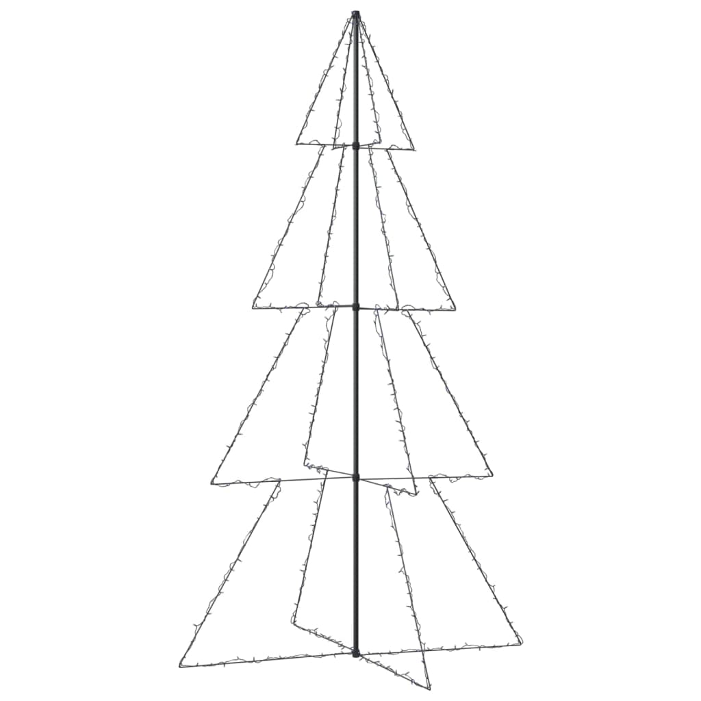 Weihnachtsbaum in Kegelform 360 LEDs Indoor Outdoor 143x250 cm