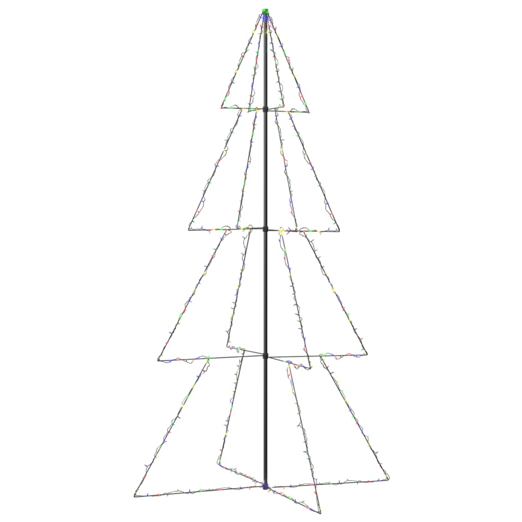 Weihnachtsbaum in Kegelform 360 LEDs Indoor Outdoor 143x250 cm