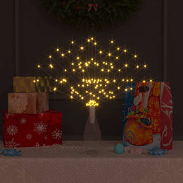 Feuerwerkslicht Weihnachtsdeko Warmweiß 20 cm 140 LEDs