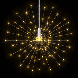 Feuerwerkslichter 10 Stk. Weihnachtsdeko Warmweiß 20cm 1400LEDs