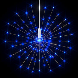 Feuerwerkslicht Blau 20 cm 140 LEDs