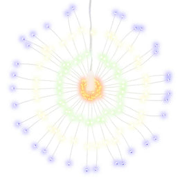 Feuerwerkslicht Weihnachtsdeko Mehrfarbig 20 cm 140 LEDs