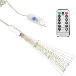 Feuerwerkslicht Weihnachtsdeko Mehrfarbig 20 cm 140 LEDs