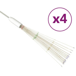 Feuerwerkslichter 4 Stk. Weihnachtsdeko Mehrfarbig 20cm 560LEDs