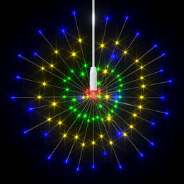 Feuerwerkslichter 10 Stk. Mehrfarbig 20 cm 1400 LEDs