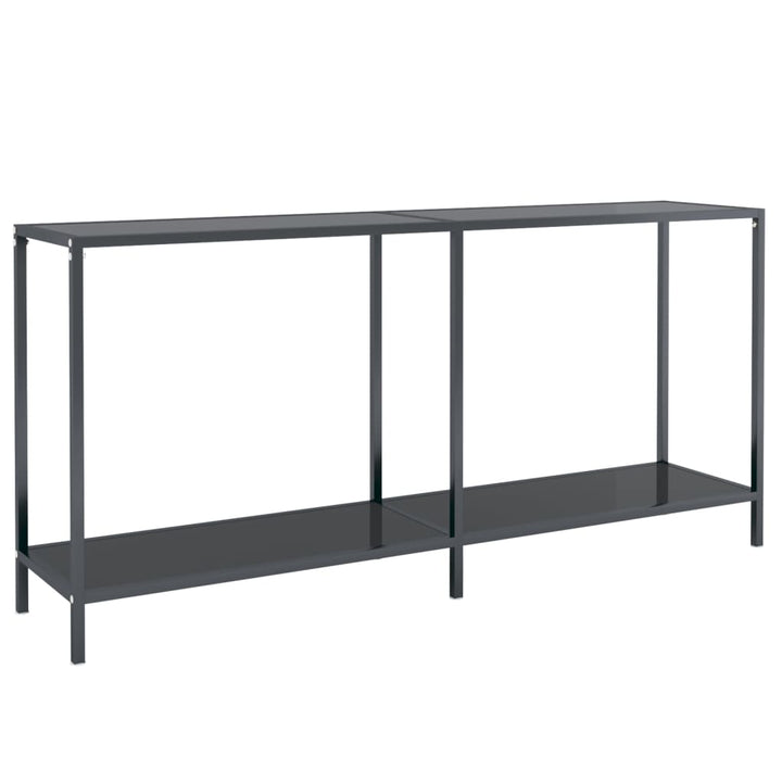 Konsolentisch Schwarz 160x35x75,5 cm cm Hartglas