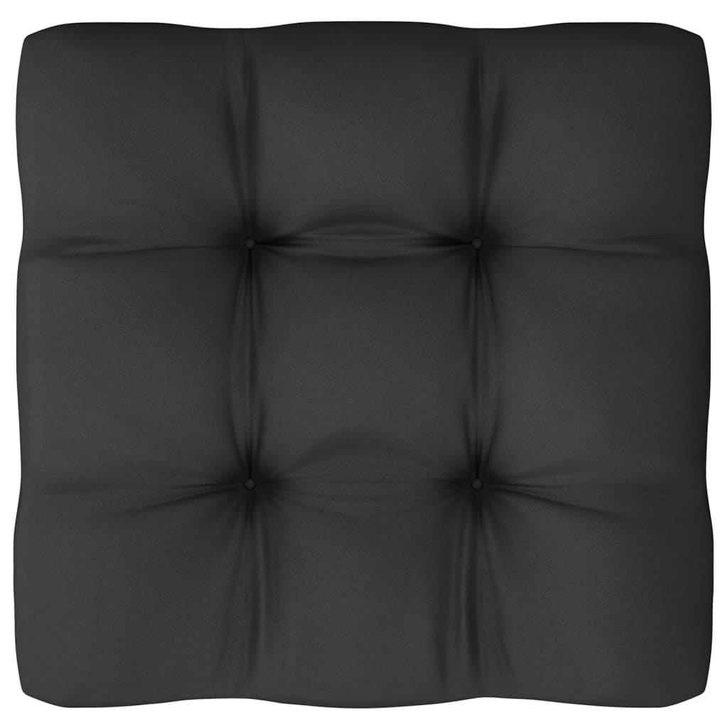 8-tlg. Garten-Lounge-Set mit Kissen Kiefer Massivholz