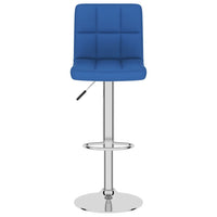 Barhocker Blau Stoff