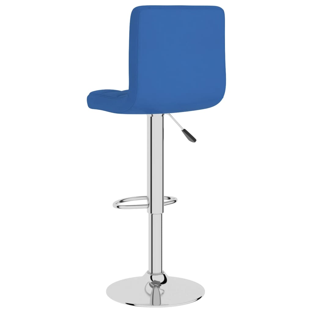 Barhocker Blau Stoff