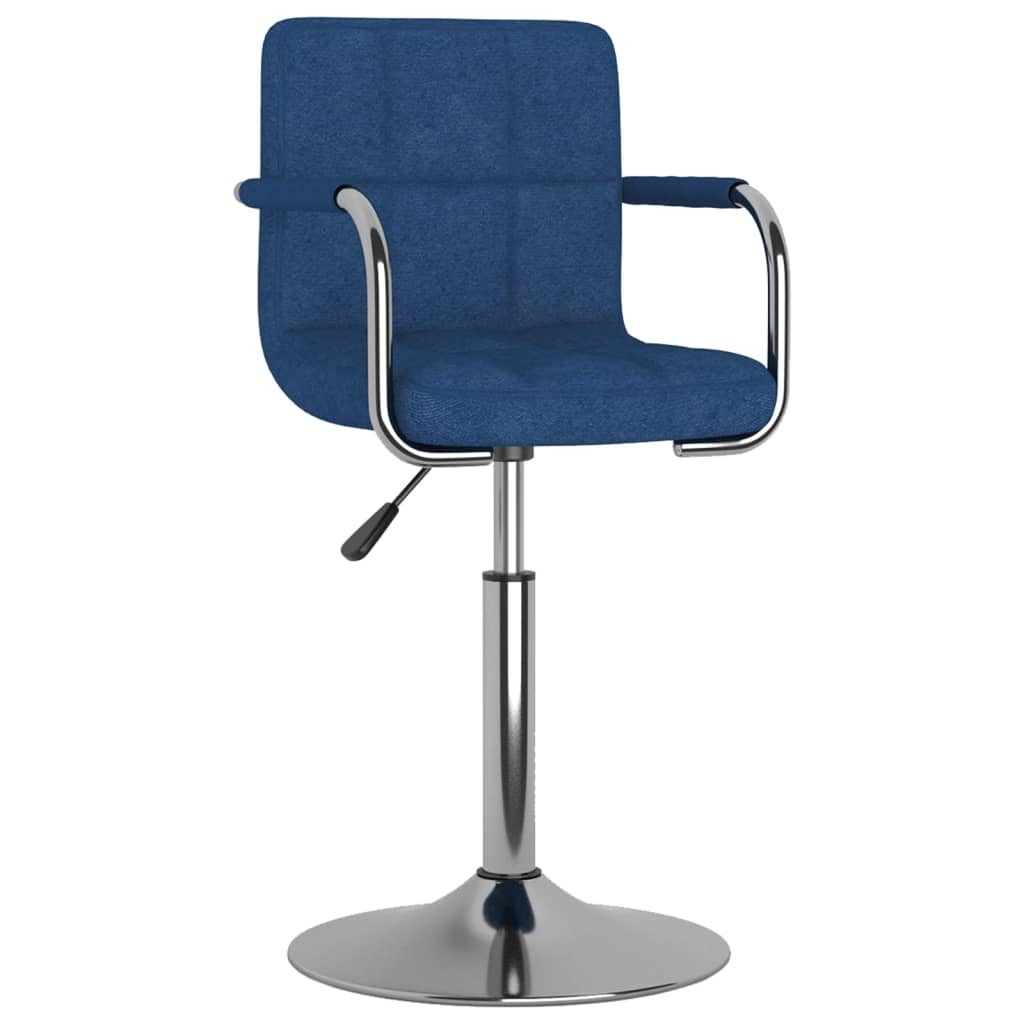 Barhocker Blau Stoff