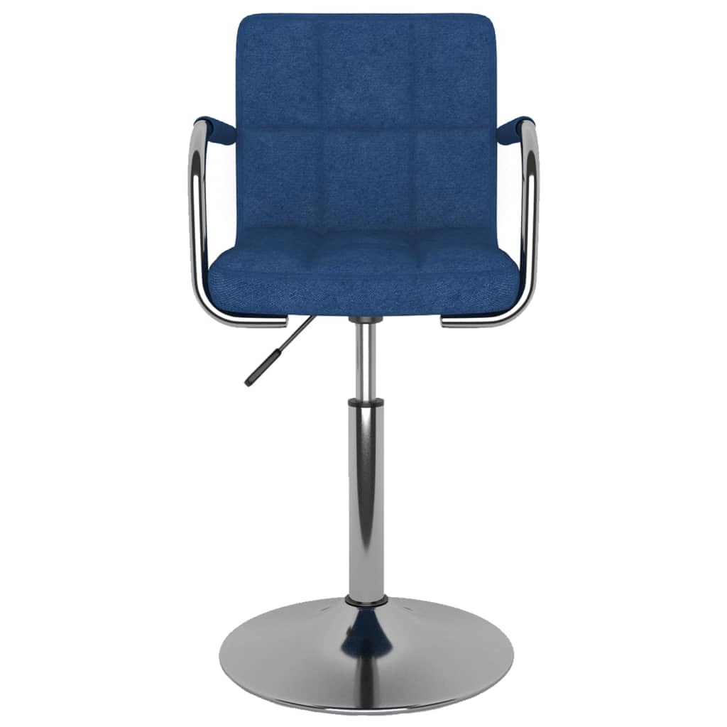 Barhocker Blau Stoff