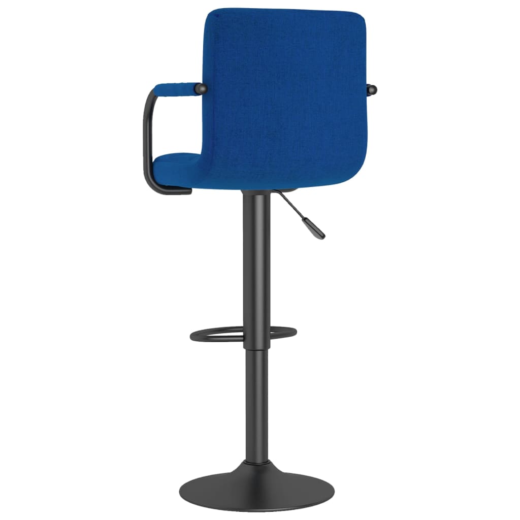 Barhocker Blau Stoff