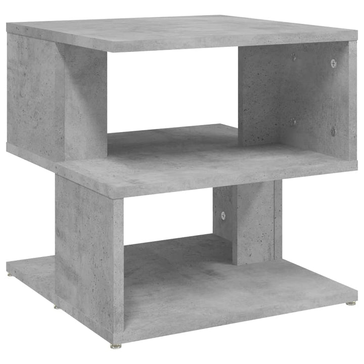 Beistelltisch Betongrau 40x40x40 cm Holzwerkstoff
