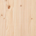 Garten-Ecksofa mit Kissen Massivholz Kiefer