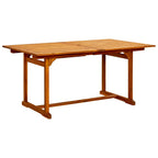 9-tlg. Garten-Essgruppe Massivholz Akazie 160-240 cm